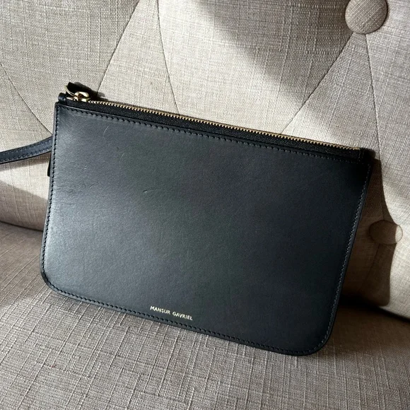 Mansur Gavriel Leather Bucket Bag - Picture 4 of 8